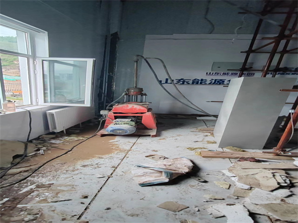 渭源地基基础下沉墙体裂缝加固注浆顶升施工